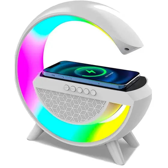 Parlante Lámpara Cargador RGB
